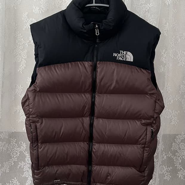 100) 노스페이스 700 초코브라운 패딩 조끼 베스트