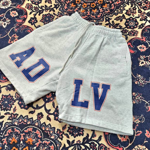 아크메드라비 레터링 반바지 쇼츠 