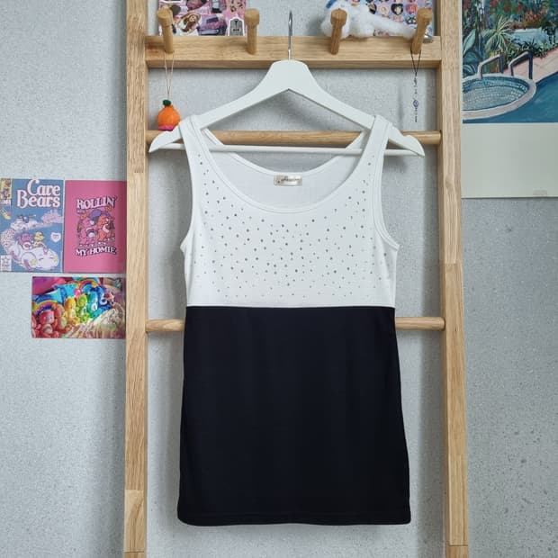  JPN Monochrome Jewel sleeveless