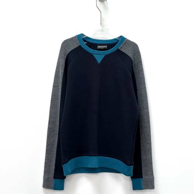 Emporio Armani Wool Blend Knit Sweater