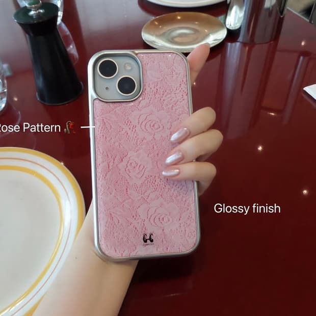 체인시티 Rose Lace Case 아이폰14
