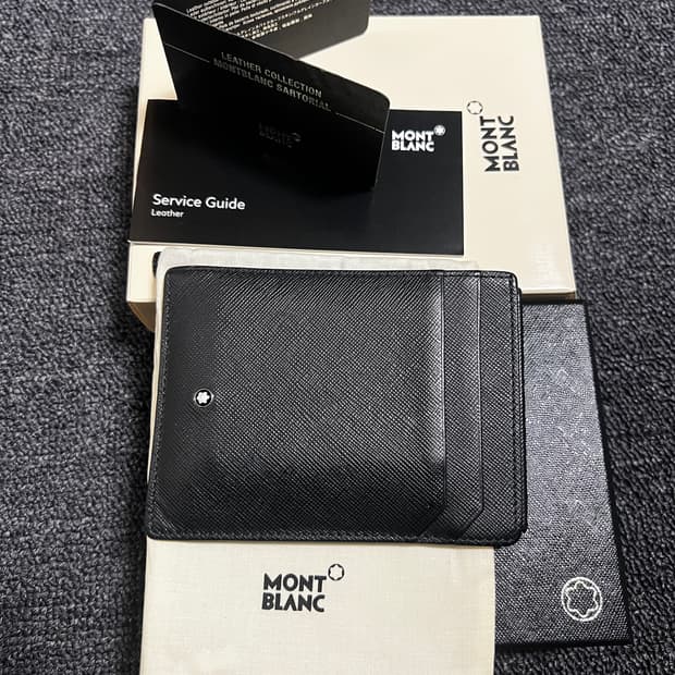 몽블랑 카드지갑 사토리얼 4cc ID 포켓 남성카드지갑 130323 