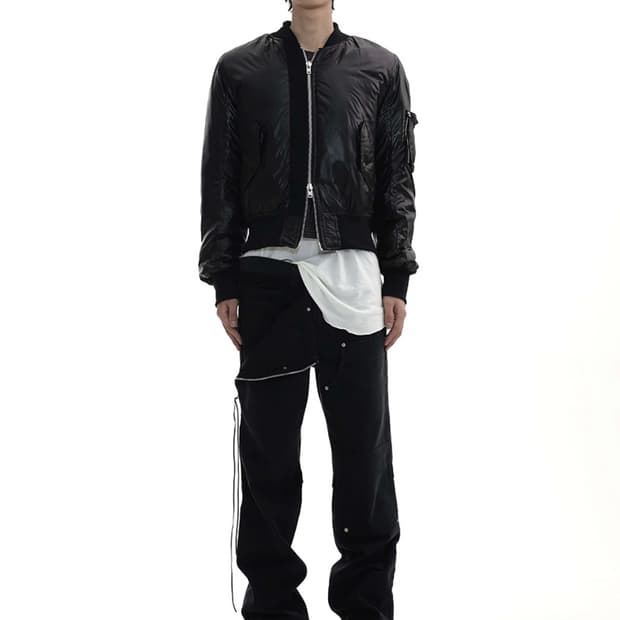 [2] 1990boy Hidden pocket MA-1 jacket