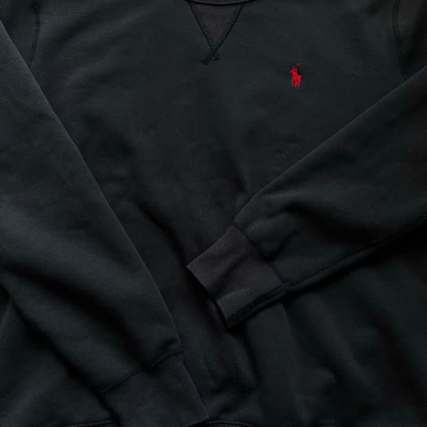 폴로 기모 맨투맨 S