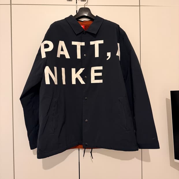 나이키 PATTA 코치 자켓 XL 네이비
