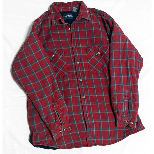 빈티지 기모셔츠자켓