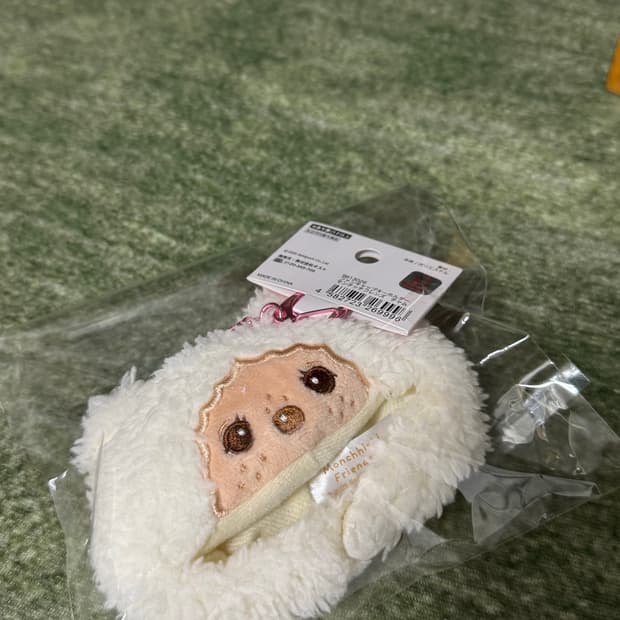 새상품 몬치치 모자키링 챠무