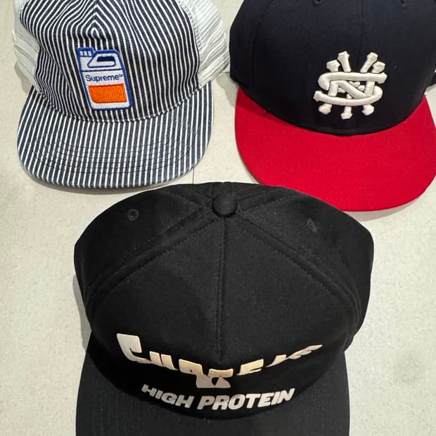 슈프림, 팔라스 캡 모자 정리합니다.