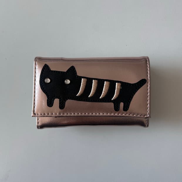 츠모리치사토 고양이 3단 지갑