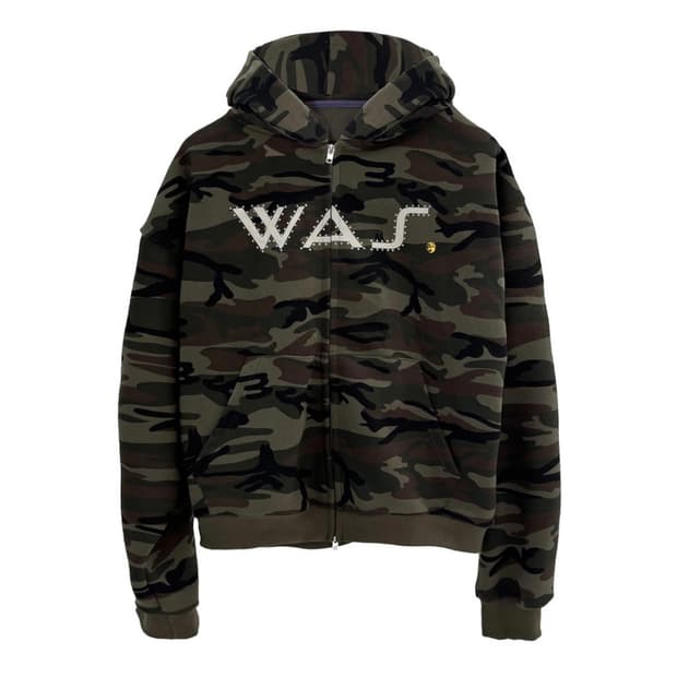 워즈 was 카모 후드집업 1사이즈