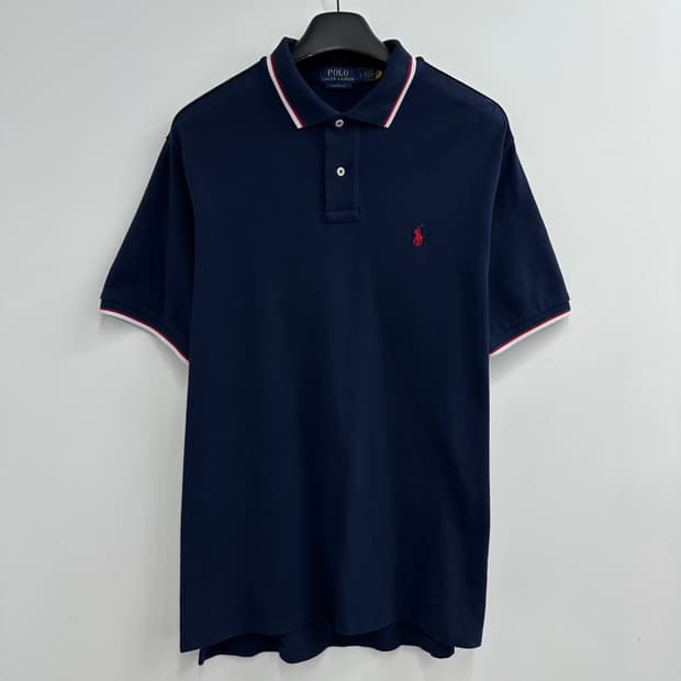 [신형] 100 폴로 랄프로렌 남자 루즈핏 반팔 카라티