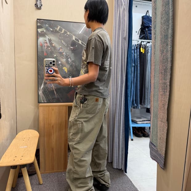 Carhartt distressed carpenter (34X34)