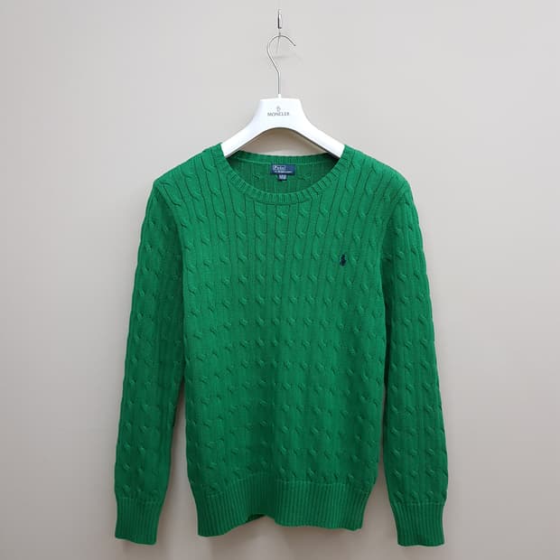 폴로 랄프로렌 클래식 케이블 코튼 니트 보이즈 xl사이즈