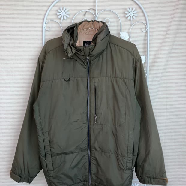 빈티지 카키 패딩 y2k 스트릿 갸루 펑키 일본빈티지517 