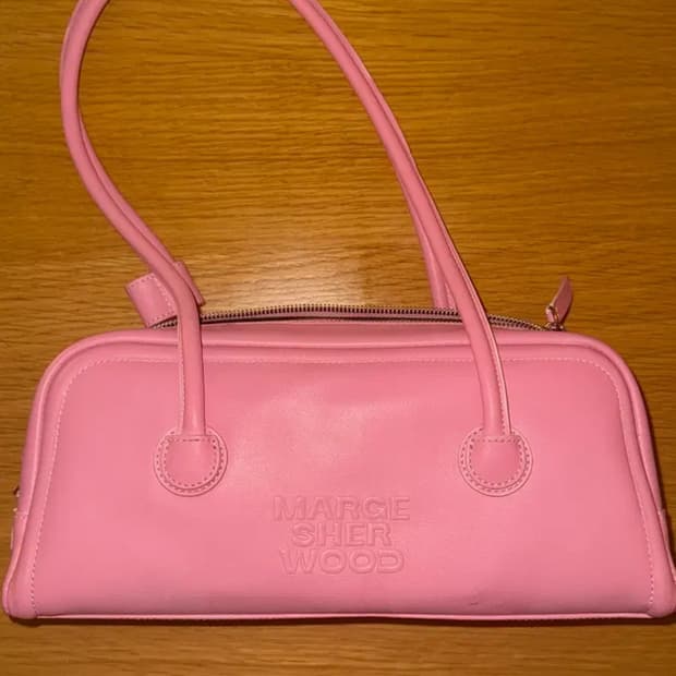 마지셔우드 핑크 보스턴 숄더백