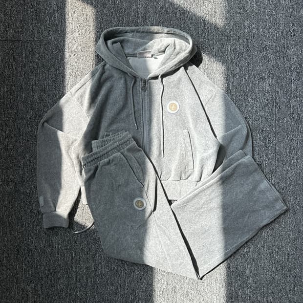 NBA 그레이 코듀로이 셋업