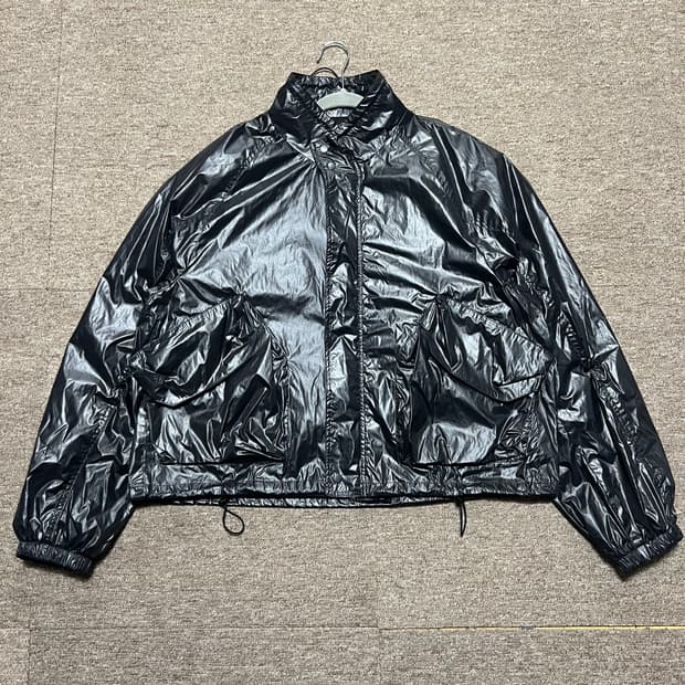 쿠어 COOR 크롭 나일론 자켓 (M)