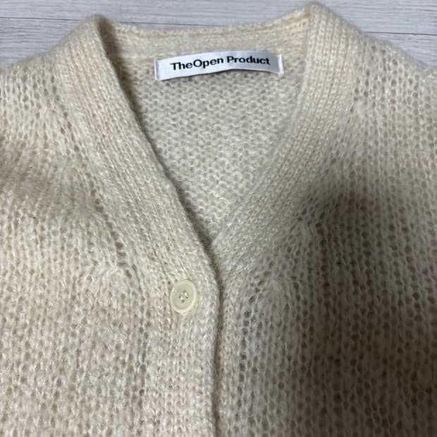 오픈와이와이 앙고라 가디건