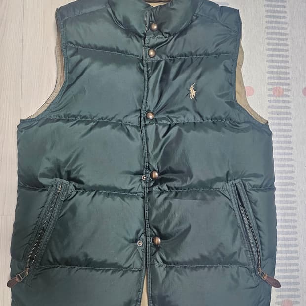 폴로 랄프로렌 리버시블 다운패딩 조끼S