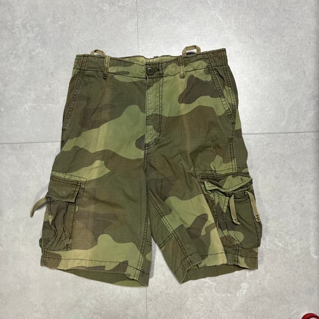 [M] 00s 갭키즈 카모 카고 반바지
