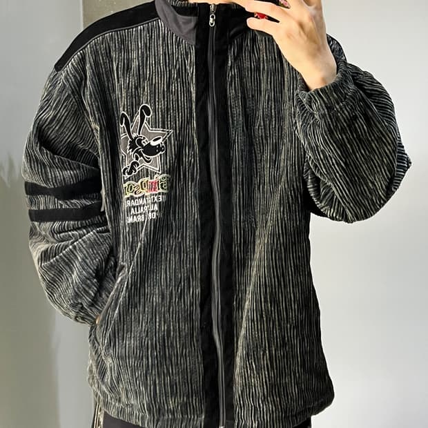 심슨 90's 카툰 블루종