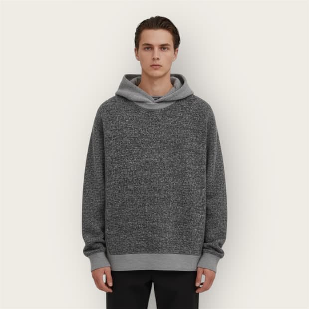 .105/ 시스템옴므 24-25FW 후디 니트 맨투맨