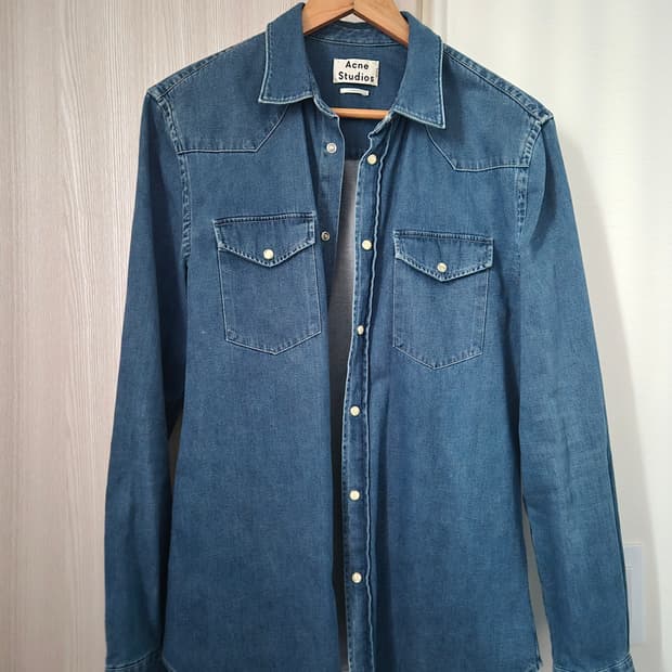 아크네스튜디오 데님 셔츠