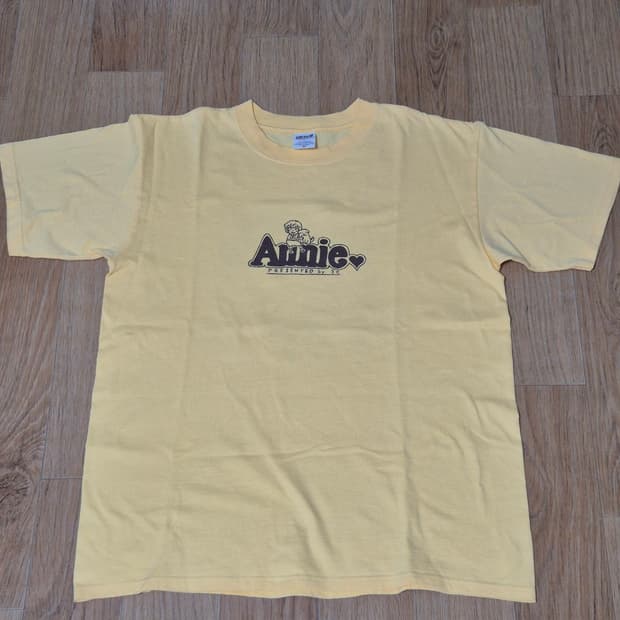 00s 빈티지 앤빌 'Annie / 폭주사자분단' 반전 그래픽 티셔츠