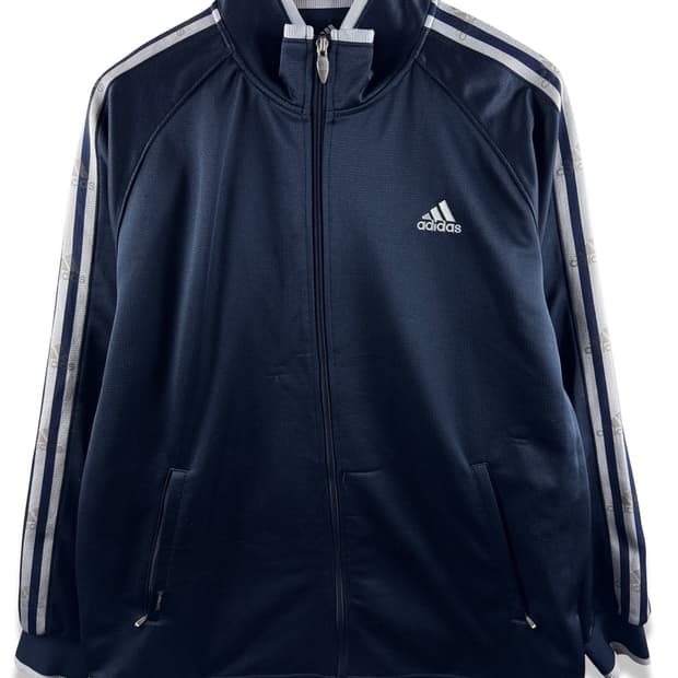 아디다스 네이비 그레이 트랙탑져지3058