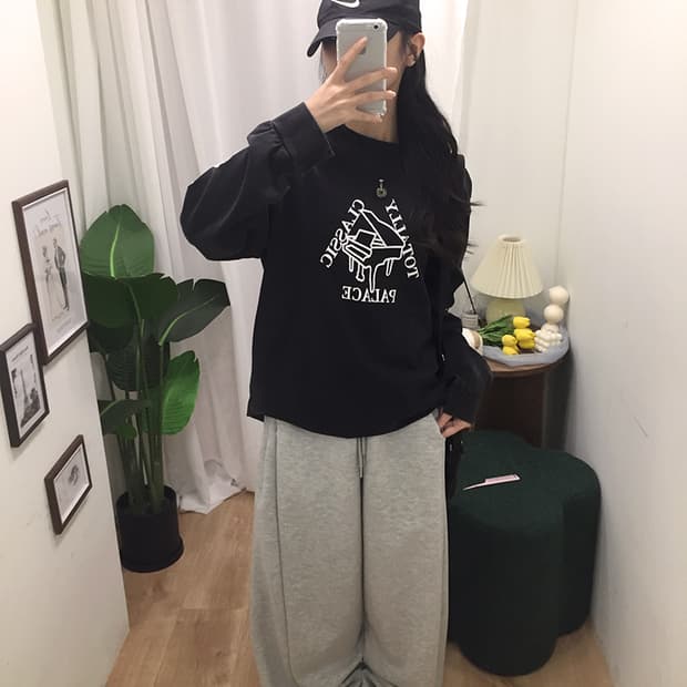 공용 팔라스 라운드 긴팔티 95~100