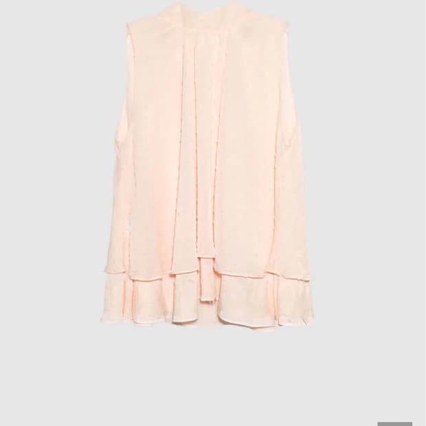 인앤양하모니 홀터블라우스 피치 Halter tie blouse peach