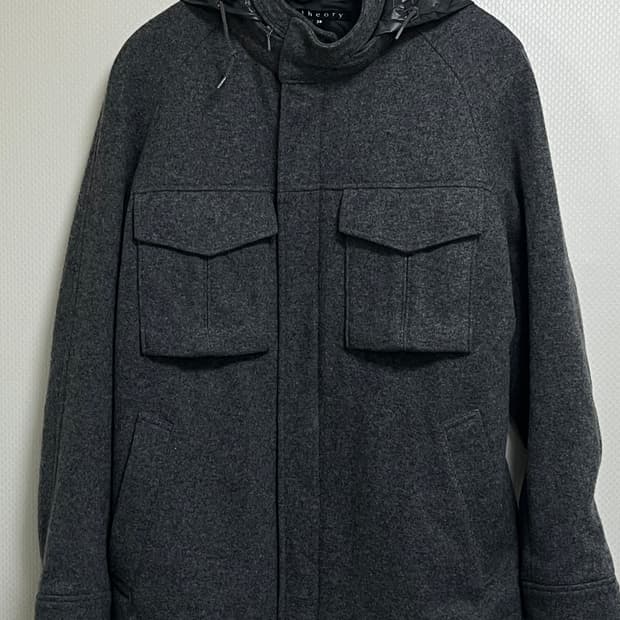 띠어리 후드 자켓