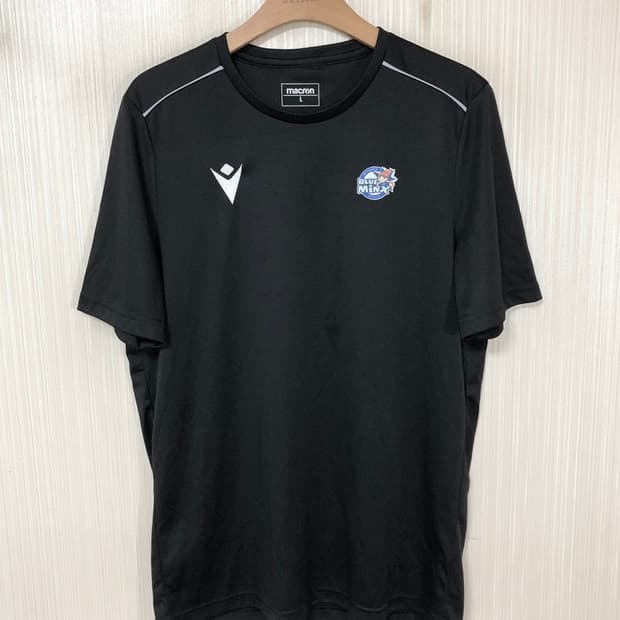 WKBL 마크론 용인 삼성생명 블루밍스 여자농구단 트레이닝티셔츠 L #2