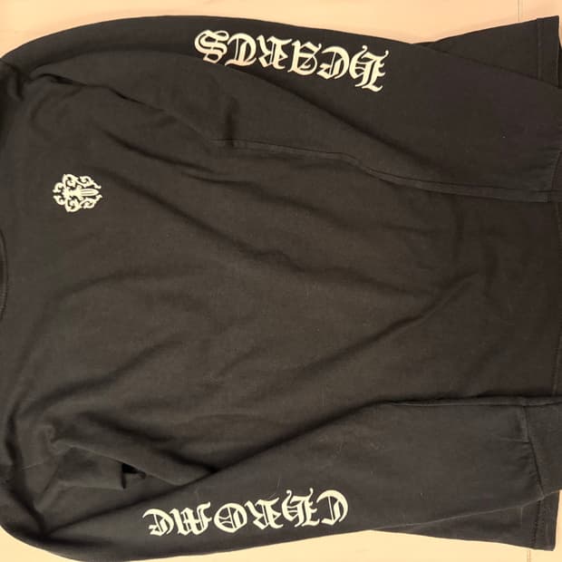 90s chrome hearts dagger long sleeve L