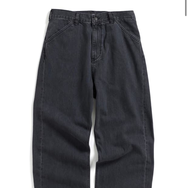 해칭룸 Curve Jeans Washed Black 2사이즈