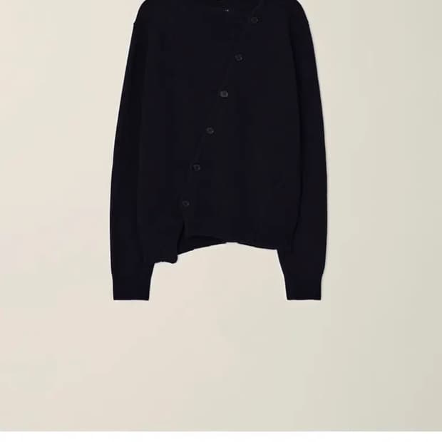 EE 누마레 투웨이 가디건 블랙