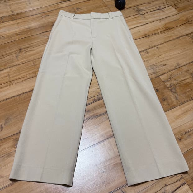 시스템옴므 와이드핏 슬랙스 베이지