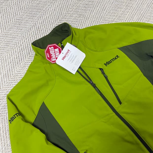 마모트 윈드스토퍼 재킷(안감 후리스) 캠핑 스노우보드 등산복