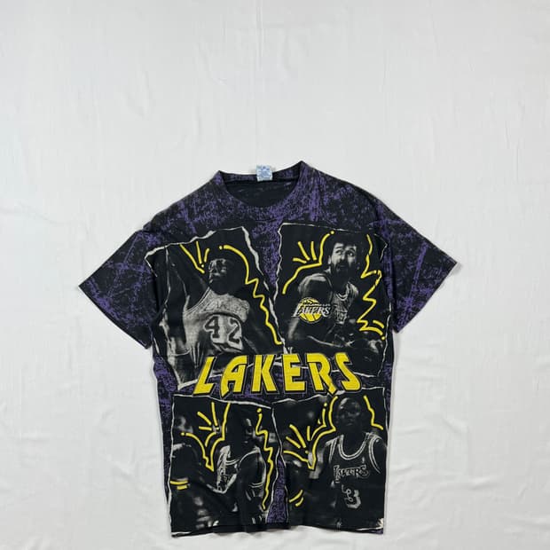 90‘s la lakers 레이커스 nba 느바 올프린트 티