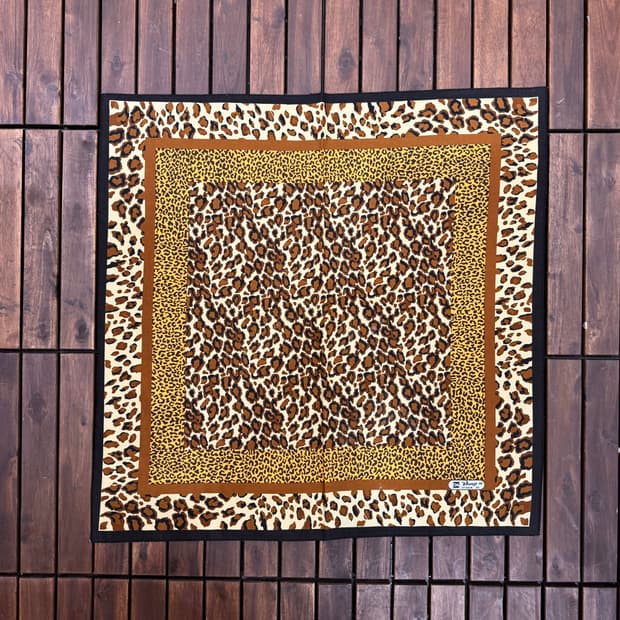 빈티지 호피 반다나  