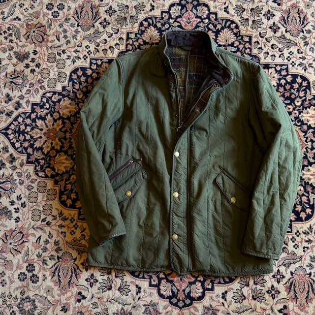 바버 유틸리티 자켓 100