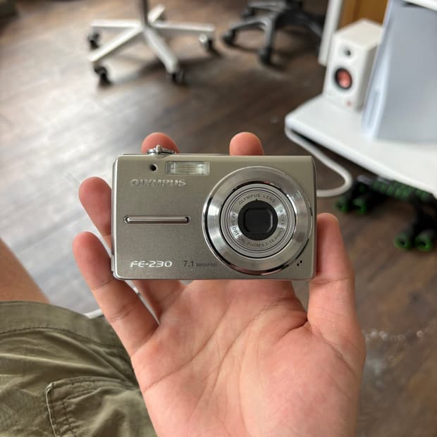 올림푸스 fe230 디지털카메라
