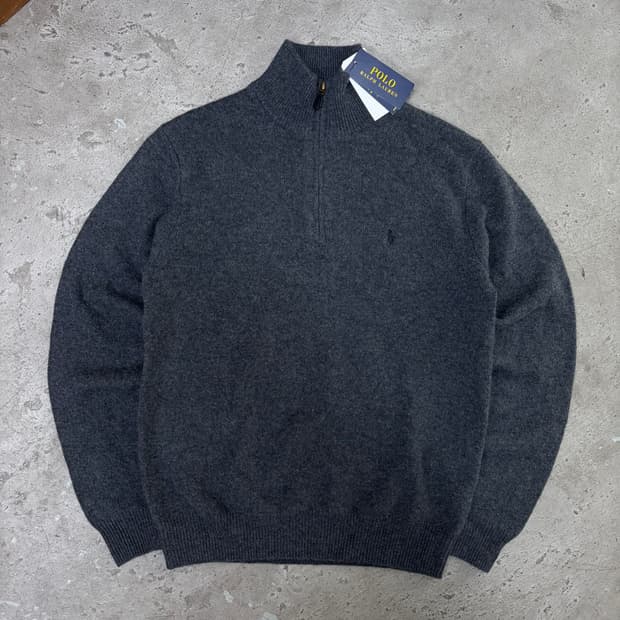 폴로 반집업 니트[2296]