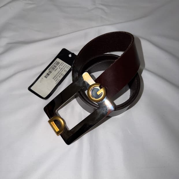 돌체앤가바나 빅 버클 벨트