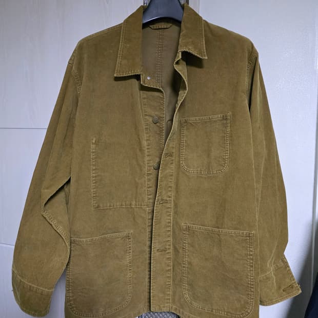 유니클로 코듀로이재킷 브라운 XL