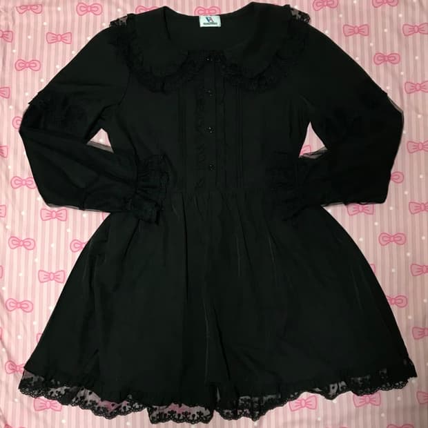 레이스 로리타 워피스