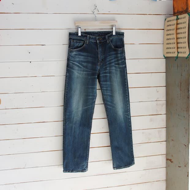 (착용컷) EDWIN 503 데님 팬츠 (남성용 32)