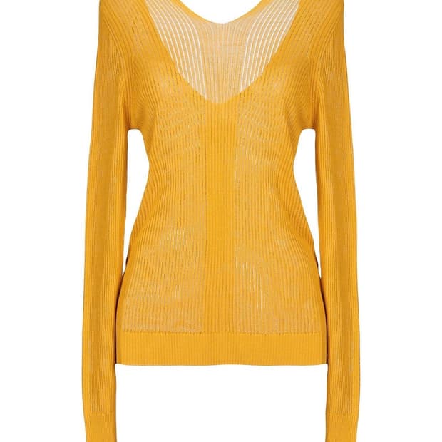 마르지엘라 니트탑 메리골드 컬러