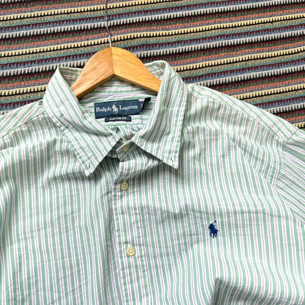 xxl 폴로 스트라이프 셔츠