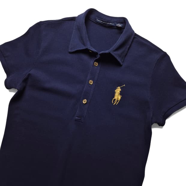 [S] 폴로 랄프로렌 빅포니 PK 프릴 원피스